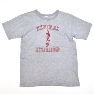 WAREHOUSE ウエアハウス CENTRAL LITTLE MAROONS プリントTシャツ クルーネック 半袖 36サイズ メンズM985815