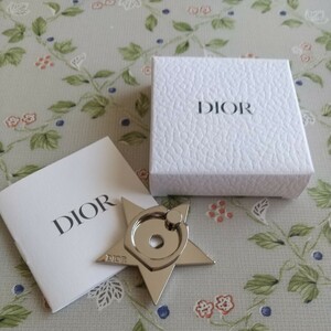 ディオール Dior クリスチャンディオール スマホリング ノベルティ 未使用品 【即決】