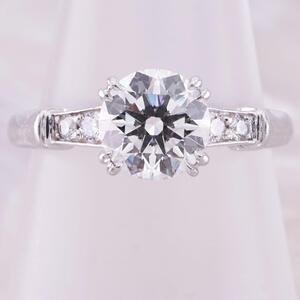 36367 ★HARRY WINSTON★ ダイヤモンド リング 0.81ct 定価280万