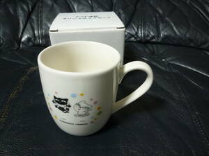 ★即決★ クロネコヤマト マグカップ 陶器製 ヤマト運輸 白猫 黒猫 ネコ ノベルティ 非売品 企業 キャラクター 未使用