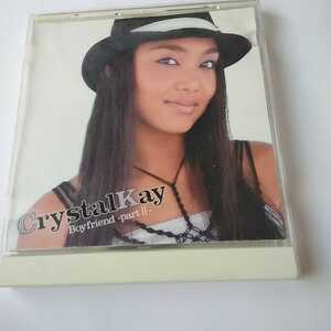 E078 CD Crystal Kay 1.Boyfriend-part Ⅱ　２．Boyfriend（MAESTRO-T Remix）　３．Boyfriend（Nice ＆Smooth