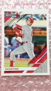 送料込即決 2枚セット 2019 Donruss Variations No.164 Showtime ＋ Shohei Ohtani 大谷翔平 ショータイム ＋ 通常版 満票MVP ドジャース