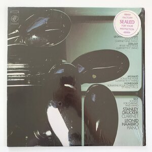 LP/ S・ドラッカー、L・ハンブロ / バーンスタイン：クラリネットとピアノのためのソナタ 他 / US盤 ODYSSEY Y-30492 1104