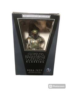 star wars ボバフェット　ミニバスト　フィギュア　スタチュー　2008 限定　boba fett