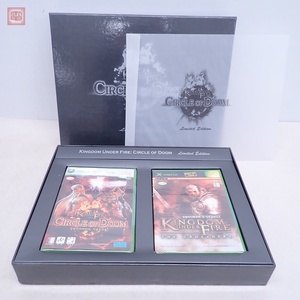 中身未開封 XBOX/360 韓国版 KINGDOM UNDER FIRE CIRCLE OF DOOM Limited Edition PHANTAGRAM BLUESIDE 箱/特典付【20