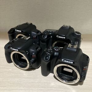 Canon ボディ まとめ セット 4台 KISS X10 , X7 ,X6i , 70D キヤノン デジタルカメラ