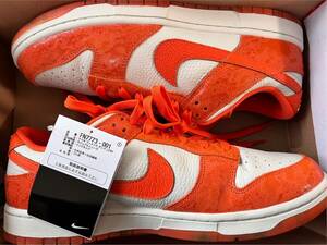 ★送料込み！！！★ 新品 Nike Dunk Low WMNS “Cracked Orange” ナイキ ダンク size 29cm