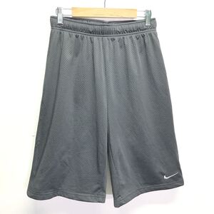 スポーツ全般に◎【NIKE】ナイキ ショートパンツ ハーフ ショーツ トレーニング ランニング ジム サッカー バスケ グレー XL /Y14362ii