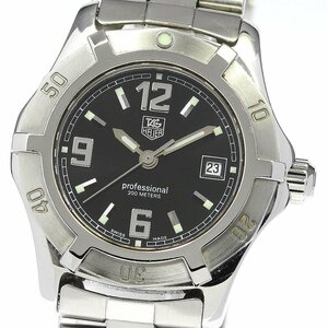 タグホイヤー TAG HEUER WN1310 プロフェッショナル200 デイト クォーツ レディース 良品 箱付き_771684【ev15】