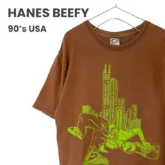 HANES BBOY Tシャツ 90s USA ヘインズ ブレイキン 古着