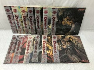 k054*120 【現状品】 １円～ 剣風伝奇 ベルセルク レーザーディスク LD 13枚セット帯付き