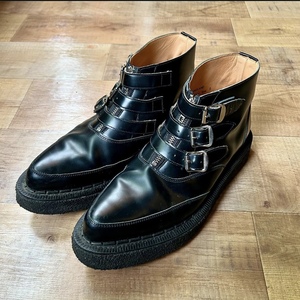 ONtheCORNER ITEM No.1767/COMMEdesGARCONS HOMMEPLUS コムデギャルソンオムプリュス GEORGECOX ジョージコックス size:UK9 1円スタート