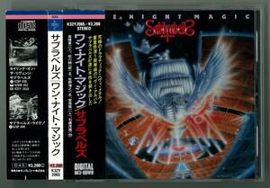 SABBRABELLS　サブラベルズ ／ ONE NIGHT MAGIC　初回盤ＣＤ帯付　　検～ LOUDNESS REACTION ANTHEM DEAD END