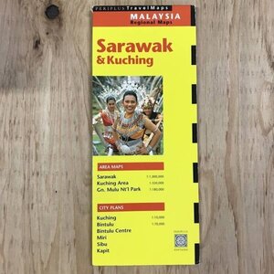 海外地図　マレーシア　Sarawak & Kuching (Malaysia Regional Maps)