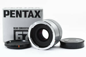 美品 PENTAX ペンタックス 67 Rear Converter 2x Teleconverter 6x7 67 67II 箱付き