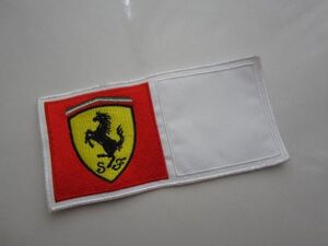 フェラーリ Ferrari イタリア フォーミラ1 F1 馬 外車 ロゴ ワッペン/ 刺繍 ステッカー エンブレム 自動車 ビンテージ 79