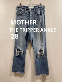 美品MOTHER マザーデニムTHE TRIPPER ANKLE 28