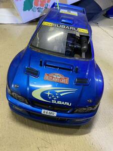 (M6)タミヤ TAMIYA エンジンカー Subaru impressa ジャンク扱い