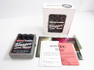 electro-harmonix エレクトロハーモニックス Bass Blogger ベースエフェクター 動作OK ▼G4718