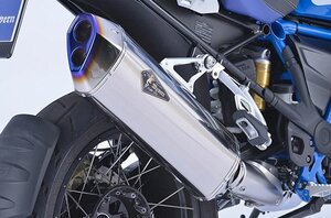 アールズギア 水冷R1200GS/GS-ADV リアルスペック スリップオンマフラー チタンポリッシュ RB22-T3ST