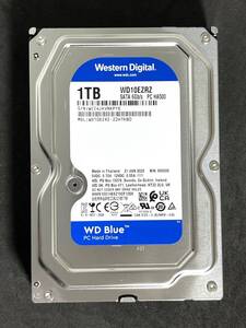 【送料無料】　★ 1TB ★　WD Blue　/　WD10EZRZ　【使用時間： 1565 ｈ】　2023年製　Western Digital Blue　良品　3.5インチ 内蔵HDD　