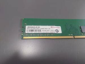 transcend デスクトップパソコン用メモリ 8GB JM DDR4-2666-U-DIMM 1R×8 1.2V JM2666HLB-8G 