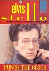 英LP Elvis Costello, Attractions Punch The Clock FIEND72 IMP /00260