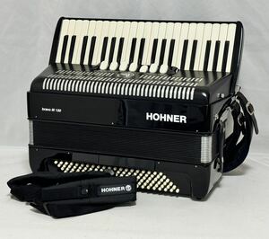 AZ-188 HOHNER 41鍵盤 アコーディオン BRAVA Ⅲ 120 ホーナー 鍵盤楽器 楽器 革製肩ストラップ付 