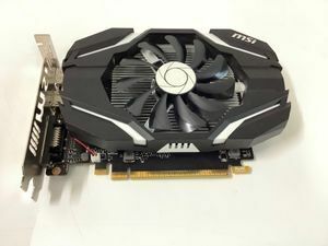 【ジャンク】MSI GeForce GTX 1050 Ti 4G OC グラフィックボード VD6191