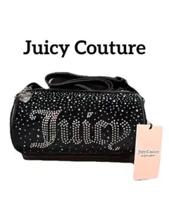 新品＊正規品 Juicy Couture ショルダーバッグ ベロア ブラック