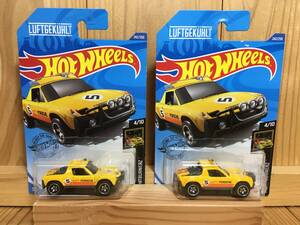 ★HOT WHELL ホットウィール PORSCHE 914 SAFARI ポルシェ 914 サファリ 黄 未開封品 2台セット 検 911 924 944 928 ラリー WRC