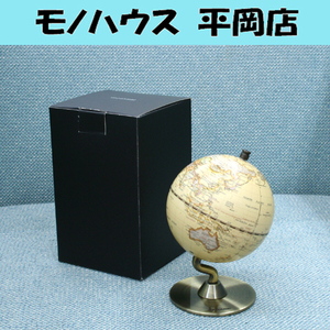 未使用保管品 ヤナセオリジナル ミニインテリア地球儀 高さ13.5cm YANASE 元箱付属 