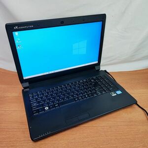 ノートパソコン ツクモ eX.computer N156J Core i7-3630QM 2.4GHz NVIDIA GT 650M ゲーミングPC 起動確認済みジャンク