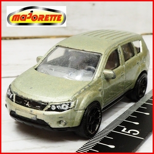 Majorette No.292G【ミツビシ三菱アウトランダーMITSUBISHI OUTLANDERシルバー】1/64ミニカー■マジョレット【本体のみ】