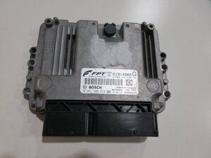 0341　　25年　ジュリエッタ　QV　MT車　エンジンコンピューターＥＣＵ　品番51914885　走行６万キロ代