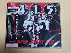 新品 SHM-CD国内盤 ERIC MARTIN エリックマーティン バンド 415★BOYS NIGHT OUT / ボーイズ・ナイト・アウト