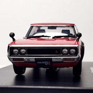 車高調付 箱付 1/43 Dism 日産 スカイライン 2000 GT-R Nissan Skyline GTR KPGC110 ケンメリ C110 GTX 昭和 名車 旧車 走り屋 1円 111740