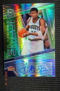 Antonio McDyess 2018-19　Panini Spectra Icons Autographs Neon Green Prizm #17/49