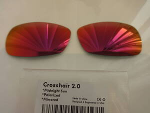 処分価格!★オークリー クロスヘア2.0用 カスタム偏光レンズ MIDNIGHT SUN Color Polarized 新品 OAKLEY CROSSHAIR 