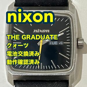 NIXON　ニクソン　THE GRADUATE　グラデュエイト　クォーツ　電池交換済み　動作確認済み