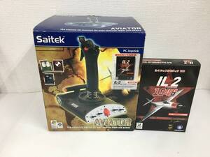 ★☆F273 Windows SAITEK AVIATOR + IL-2 シュトルモヴィク1946 日本語マニュアル付英語版☆★