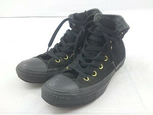 ◇ converse コンバース 1C925 スニーカー シューズ サイズ23.5cm ブラック レディース P