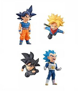 【中古】ドラゴンボール超 ワールドコレクタブルフィギュア～BATTLE OF SAIYANS～vol.6 4種セット 孫悟空 ベジータ トランクス