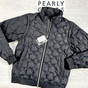 ☆新品☆マスターバニーエディション by PEARLY GATES / 2WAY フルジップ ３Dエンボス ダウンジャケット / サイズ６