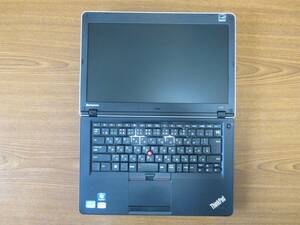 【ジャンク】Lenovo Thinkpad Edge E420 i3-2330M メモリ無/HDD(SSD)無し Bios起動確認のみ