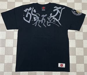 【美品】MIBUDO Mサイズ 黒色 和柄 龍 ドラゴン 半袖 Tシャツ