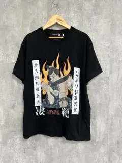 SAMURAICORE サムライコア　凄絶ハラキリ　グラフィックプリントTシャツ