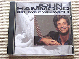 CD★輸入盤★ジョン・ハモンド★JOHN HAMMOND★got love if you want it★JJケールproduce