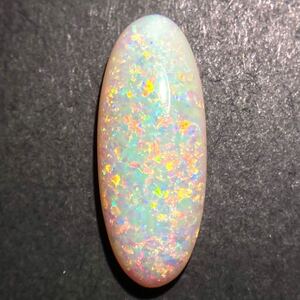 1円〜!!遊色効果!!ソ付!!〔天然オパール4.670ct〕d 約20.7×8.4mm ルース 裸石 opal 宝石 ジュエリー jewerly CB4/CB4 テEA0 w4 す45