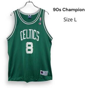 90s Champion NBA チャンピオン セルティックス ユニフォーム メッシュ タンクトップ L ヴィンテージ ビンテージ